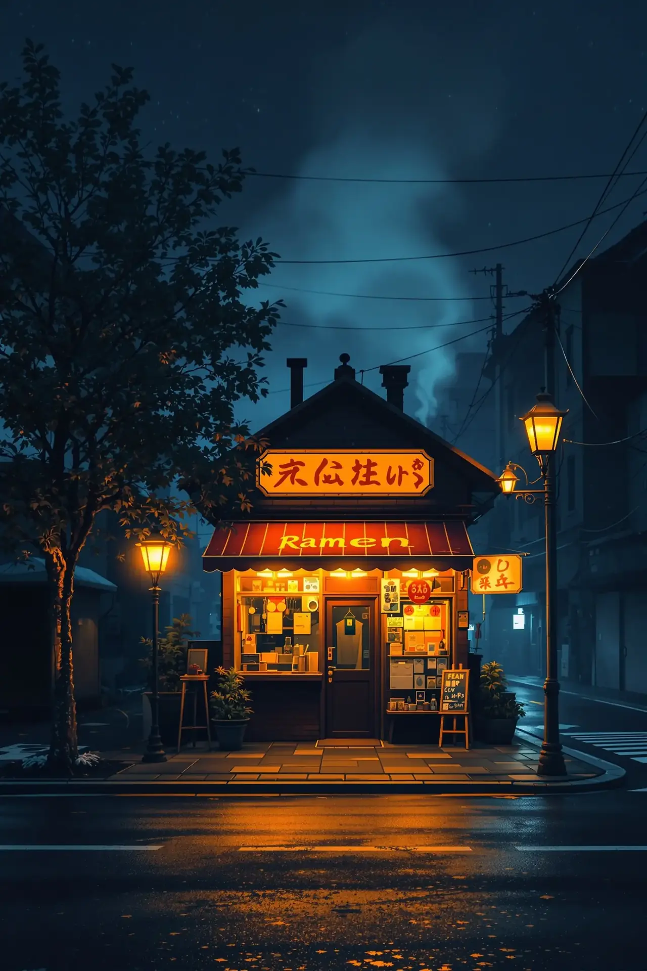 深夜的拉面汤 电影海报